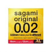 Презерватив увеличенного размера Sagami Original 0.02 XL-size - 1 шт. - Sagami - купить с доставкой в Воронеже