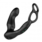 Черный двухмоторный массажер простаты Nexus Simul8 Wave Edition - Nexus Range - в Воронеже купить с доставкой