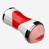 Двусторонний мастурбатор в колбе Power Grip Cup - вагина и ротик - Boys of Toys - в Воронеже купить с доставкой