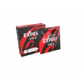Презервативы с ароматом колы Expert Cola - 3 шт. - Expert - купить с доставкой в Воронеже