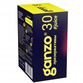 Ароматизированные презервативы Ganzo Juice - 30 шт. - Ganzo - купить с доставкой в Воронеже
