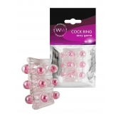 Прозрачная сквозная насадка на пенис с цветными шариками - Erowoman-Eroman - в Воронеже купить с доставкой