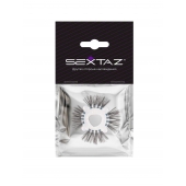 Эластичное эрекционное кольцо с черными «ресничками» - Sextaz - в Воронеже купить с доставкой