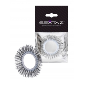 Круглое эрекционное кольцо с длинными «ресничками» - Sextaz - в Воронеже купить с доставкой