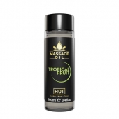 Массажное масло c ароматом тропических фруктов Massage Oil - 100 мл. - HOT - купить с доставкой в Воронеже