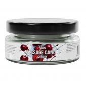 Массажная свеча «Спелая вишня» - 50 мл. - SGAN - купить с доставкой в Воронеже