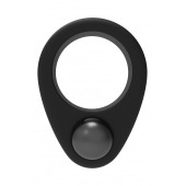 Черное эрекционное кольцо Cockring Single Weight - Dream Toys - в Воронеже купить с доставкой