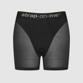 Трусики-шорты для фиксации насадок Strap-on-me Harness Lingerie Halo - size S - Strap-on-me - купить с доставкой в Воронеже