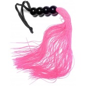 Розовая силиконовая плеть - 35,5 см. - Boys of Toys - купить с доставкой в Воронеже
