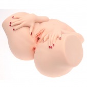 Телесный мастурбатор-полуторс Barbie - Naked Factory - в Воронеже купить с доставкой