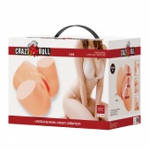 Телесный мастурбатор Liora с 2 любовными тоннелями - Baile - в Воронеже купить с доставкой