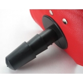 Красные трусики со штырьком для насадки - БДСМ Арсенал - купить с доставкой в Воронеже