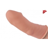 Насадка на фаллос с имитацией пирсинга - 14,7 см. - KOKOS - в Воронеже купить с доставкой