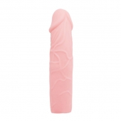 Удлиняющая насадка на пенис телесного цвета - 18 см. - Baile - в Воронеже купить с доставкой