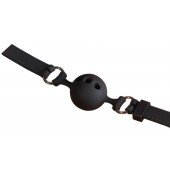 Малый силиконовый кляп-шар на ремешках - Orion - купить с доставкой в Воронеже