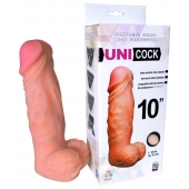 Фаллическая насадка Харнесс UNICOCK 10  - 25 см. - LOVETOY (А-Полимер) - купить с доставкой в Воронеже