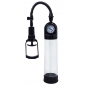 Чёрная вакуумная помпа A-toys с манометром и прозрачной колбой - A-toys - в Воронеже купить с доставкой