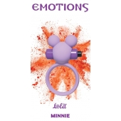 Сиреневое эрекционное виброколечко Emotions Minnie - Lola Games - в Воронеже купить с доставкой