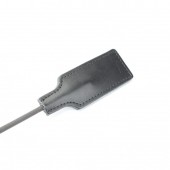 Чёрный профессиональный стек - 73 см. - БДСМ Арсенал - купить с доставкой в Воронеже