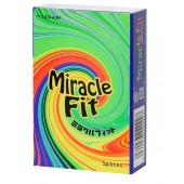 Презервативы Sagami Xtreme Miracle Fit - 5 шт. - Sagami - купить с доставкой в Воронеже