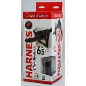 Насадка-фаллоимитатор на кожаных трусиках Harness Ultra Realistic 6,5  - 18,5 см. - LOVETOY (А-Полимер) - купить с доставкой в Воронеже