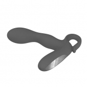 Чёрный вибростимулятор простаты Barrack - Baile - в Воронеже купить с доставкой