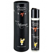 Массажное масло с ароматом пина колады Huile de Massage Gourmande Pina Colada - 59 мл. - Plaisir Secret - купить с доставкой в Воронеже