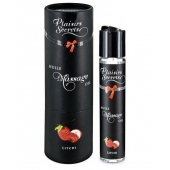 Массажное масло с ароматом личи Huile de Massage Gourmande Litchi - 59 мл. - Plaisir Secret - купить с доставкой в Воронеже