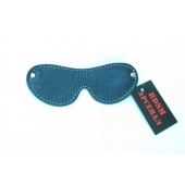 Кожаная маска на глаза - БДСМ Арсенал - купить с доставкой в Воронеже