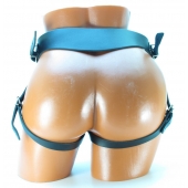 Кожаные трусики OS-размера для особо крупных насадок - БДСМ Арсенал - купить с доставкой в Воронеже