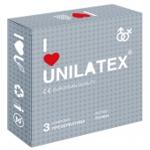 Презервативы с точками Unilatex Dotted - 3 шт. - Unilatex - купить с доставкой в Воронеже