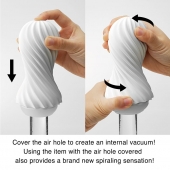 Мастурбатор FLEX Rocky Black с плотным рельефом - Tenga - в Воронеже купить с доставкой