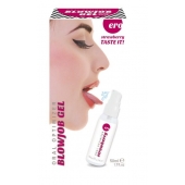 Увлажняющий гель для орального секса с ароматом клубники - 50 мл. - Ero - купить с доставкой в Воронеже