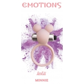 Розовое эрекционное виброколечко Emotions Minnie Light pink - Lola Games - в Воронеже купить с доставкой