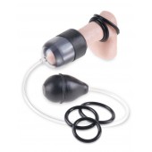 Комактная помпа-насос для головки Suck N’ Stroke Head Pump - Pipedream - в Воронеже купить с доставкой