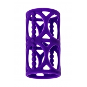 Фиолетовая насадка-сетка на член - A-toys - в Воронеже купить с доставкой