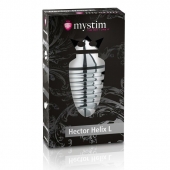 Анальный плаг для электростимуляции Hector Helix Buttplug L - 11,5 см. - MyStim - купить с доставкой в Воронеже