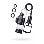 Вакуумная помпа A-toys с вибропулей и эрекционными кольцами - A-toys - в Воронеже купить с доставкой