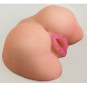 Малая вибровагина с одним любовным тоннелем - LOVETOY (А-Полимер) - в Воронеже купить с доставкой