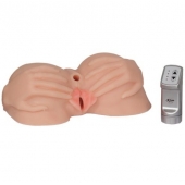 Вагина с виброяйцом на выносным пульте управления вибрацией - LOVETOY (А-Полимер) - в Воронеже купить с доставкой