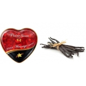 Массажная свеча с ароматом ванили Bougie Massage Candle - 35 мл. - Plaisir Secret - купить с доставкой в Воронеже