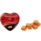 Массажная свеча с ароматом карамели Bougie Massage Candle - 35 мл. - Plaisir Secret - купить с доставкой в Воронеже