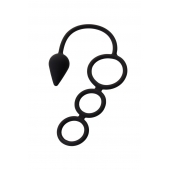 Тройное эрекционное кольцо с анальным хвостом Drop S-size - Erotist Adult Toys - в Воронеже купить с доставкой