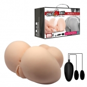 Вагина и анус с вибрацией Crazy Bull Busty Butt - Baile - в Воронеже купить с доставкой