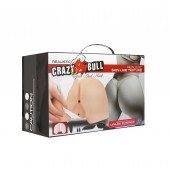 Вагина и попка с вибрацией CRAZY BULL - Baile - в Воронеже купить с доставкой