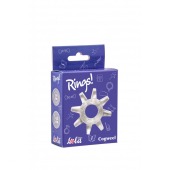 Прозрачное эрекционное кольцо Rings Cogweel - Lola Games - в Воронеже купить с доставкой