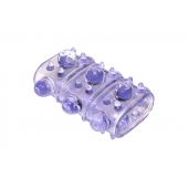 Фиолетовая насадка на пенис Rings Armour - Lola Games - в Воронеже купить с доставкой