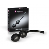 Вагинальные шарики на сцепке с миостимуляцией Jane Wonda - MyStim - купить с доставкой в Воронеже