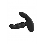 Черный силиконовый стимулятор простаты Levett Nitoc с пультом ДУ - Levett - в Воронеже купить с доставкой