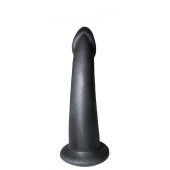 Чёрная насадка на пояс харнесс PLATINUM BENT 2 - LOVETOY (А-Полимер) - купить с доставкой в Воронеже